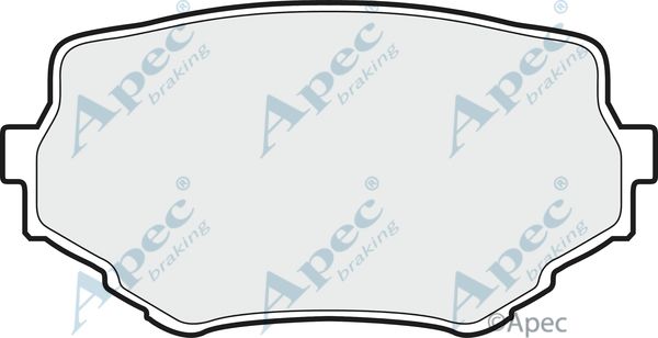 APEC BRAKING stabdžių trinkelių rinkinys, diskinis stabdys PAD903